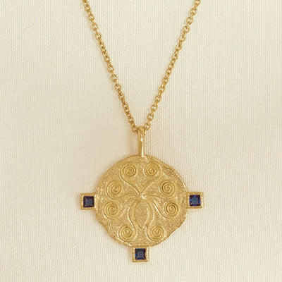 Oxta Necklace Gold by Agapee Paris