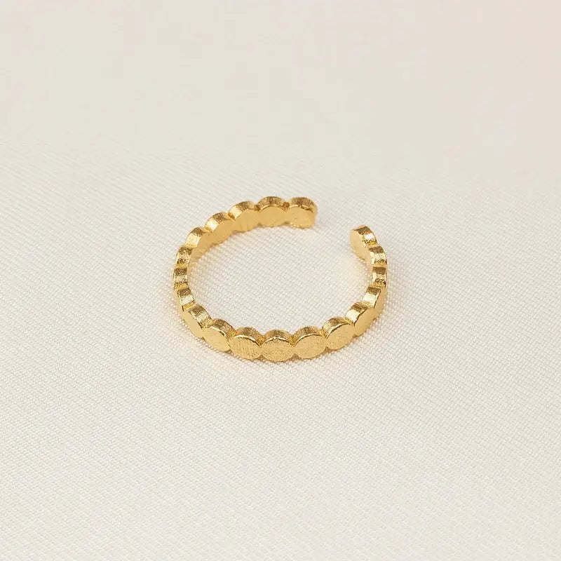 Anatole II Ring Gold by Agapee Paris