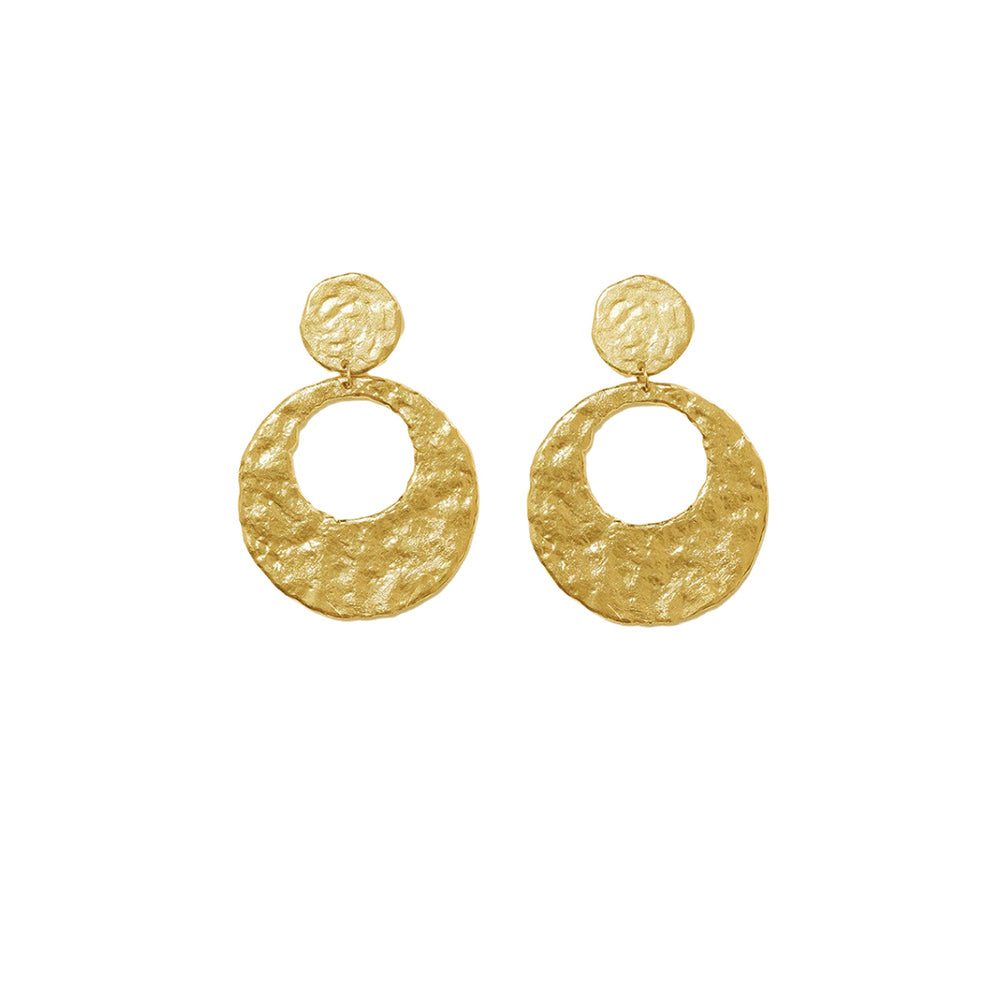 Elba Earrings Gold by Agapee Paris