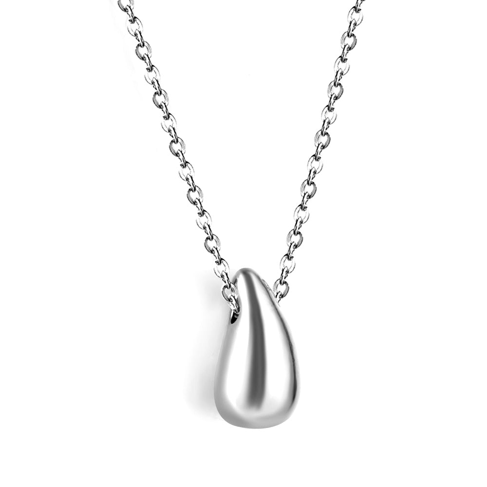 Romilly Mini Raindrop Necklace Silver