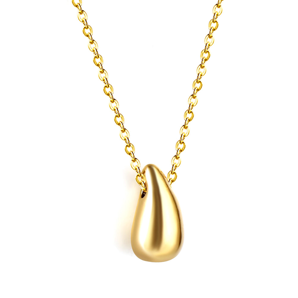 Romilly Mini Raindrop Necklace Gold