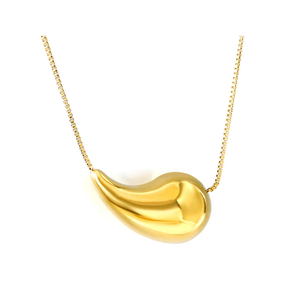 Kiki Raindrop Necklace Gold