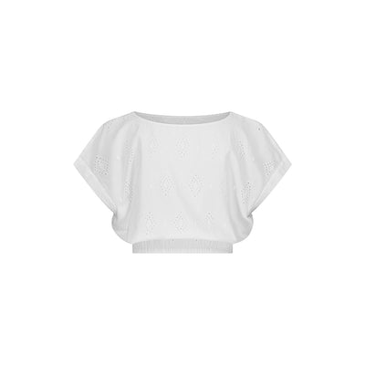 Isola Embroided Cotton Top